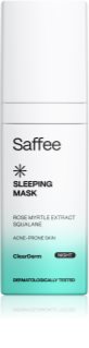 Saffee ClearDerm Sleeping Mask night mask for problem skin 30 ml