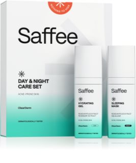 Saffee ClearDerm Day & Night Care Set Set für unreine Haut