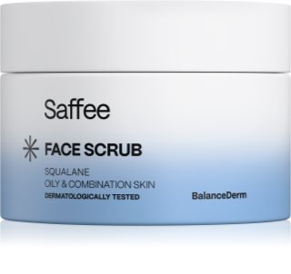 Saffee BalanceDerm Face Scrub Пілінг для шкіри обличчя для комбінованої та жирної шкіри 50 мл