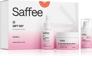 Saffee SensiDerm Hydrating Gift Set lahjasetti kuivalle ja herkälle iholle 3 kpl