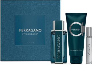 Ferragamo Intense Leather Dāvanu komplekts vīriešiem