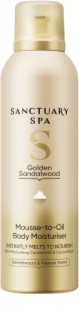 Sanctuary Spa Golden Sandalwood pflegende Öl Creme zum nähren und Feuchtigkeit spenden 200 ml