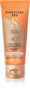 Sanctuary Spa Signature Collection crème traitante mains au composant antibactérien 75 ml