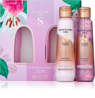 Sanctuary Spa Lily & Rose Favourites dovanų rinkinys kūnui