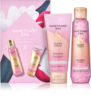 Sanctuary Spa Lily & Rose Essentials dovanų rinkinys dvejopas