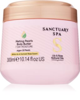 Sanctuary Spa Lily & Rose intenzivně hydratační tělové máslo 300 ml
