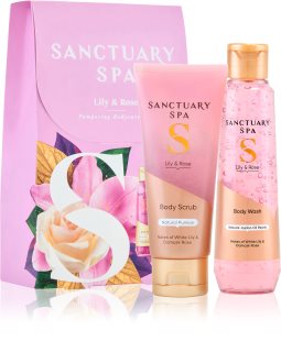 Sanctuary Spa Lily & Rose Pampering Bodycare dovanų rinkinys kūnui
