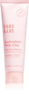 Sand & Sky Australian Pink Clay Deep Pore Cleanser čisticí a odličovací gel s detoxikačním účinkem 120 ml