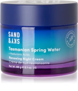 Sand & Sky Tasmanian Spring Water Renewing Night Cream regenerating night cream 60 g