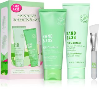 Sand & Sky Goodbye Breakout Kit gift set (for problem and oily skin)