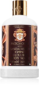 Saponificio Artigianale Fiorentino Patchouli and Sandalwood sprchový gel pro všechny typy pokožky 500 ml