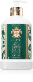 Saponificio Artigianale Fiorentino Vetiver and Argan luonnollinen nestesaippua käsille 500 ml
