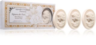 Saponificio Artigianale Fiorentino White Cameo Set комплект твърди сапуни