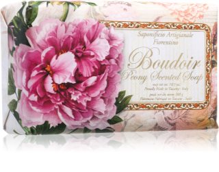 Saponificio Artigianale Fiorentino Boudoir Peony naturalne mydło w kostce 300 g