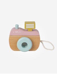 Saro Baby Wooden Camera macchina fotografica in legno 24 m+ Pink 1 pz