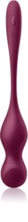 Satisfyer Love Birds Vary boules vibrantes Burgundy 22,2 cm