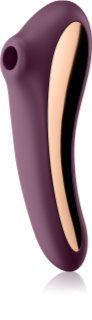 Satisfyer Dual KISS wibrator ze stymulatorem łechtaczki Wine red 18,8 cm