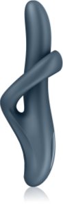 Satisfyer HEAT FLEX 4 klitorį stimuliuojantis vibratorius Grey 23 cm
