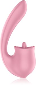 Satisfyer Tongue Genius vibrator with clitoral stimulator 18.4 cm
