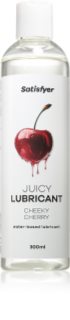 Satisfyer Juicy Lubricant glidmedel i gelform smaksatt Cheeky Cherry 300 ml
