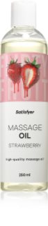 Satisfyer Massage Oil Masāžas eļļa Strawberry 250 ml