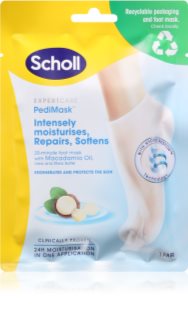 Scholl Pedimask™ Macadamia Oil βαθιά θρεπτική μάσκα Για τα πόδια 1 τμχ
