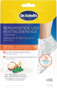 Scholl Pedimask™ Soothing & Revitalizing maschera rinfrescante e lenitiva per piedi stanchi 1 paio