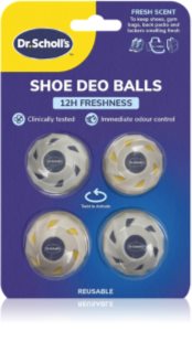 Scholl Odour-X Shoe Deo Balls cipőfrissítő golyócskák 4 db
