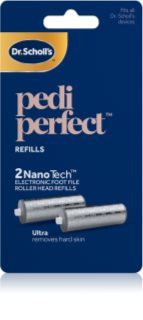 Scholl Dr. Scholl's PediPerfect ανταλλακτική κεφαλή για ηλεκτρική λίμα ποδιών για σκληρό δέρμα 2 τμχ