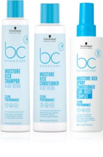 Schwarzkopf Professional BC Bonacure Moisture Kick ensemble nutrition et hydratation