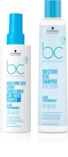 Schwarzkopf Professional BC Bonacure Moisture Kick Set zum nähren und Feuchtigkeit spenden