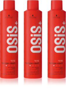 Schwarzkopf Professional Osis+ Texture Craft suchý texturizační sprej výhodné balení