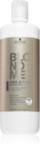 Schwarzkopf Professional Blondme Cool Blondes sampon a sárga tónusok neutralizálására a szőke és melírozott hajra
