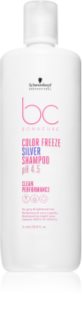 Schwarzkopf Professional BC Bonacure Color Freeze Silver hopeashampoo vaaleille ja raidoitetuille hiuksille
