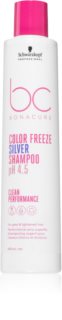 Schwarzkopf Professional BC Bonacure Color Freeze Silver shampoo delicato argento per capelli biondi e con mèches