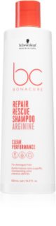 Schwarzkopf Professional BC Bonacure Repair Rescue sampon száraz és sérült hajra