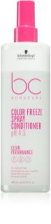 Schwarzkopf Professional BC Bonacure Color Freeze Conditioner ohne Ausspülen für gefärbtes Haar 400 ml