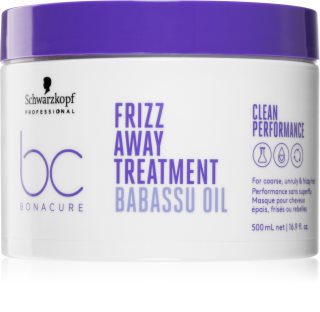 Schwarzkopf Professional BC Bonacure Frizz Away Treatment maska pro nepoddajné a krepatějící se vlasy