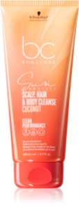 Schwarzkopf Professional BC Bonacure Sun Protect Scalp, Hair & Body Cleanse szampon do włosów i ciała 200 ml