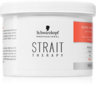 Schwarzkopf Professional STRAIT Therapy Post Balm Treatment masque restructurant pour fortifier les cheveux 500 ml
