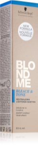 Schwarzkopf Professional Blondme Bleach & Tone ξανοιχτική και τονωτικό πρόσθετο