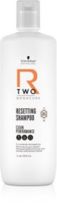 Schwarzkopf Professional Bonacure R-TWO Resetting Shampoo sampon a nagyon károsult hajra