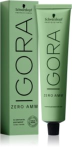 Schwarzkopf Professional IGORA ZERO AMM Permanent hårfärgningsmedel Ammoniak-fri