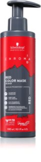 Schwarzkopf Professional Chroma ID Color Mask intenzív színező pakolás hajra árnyalat Red 300 ml