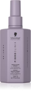 Schwarzkopf Professional Fibre Clinix De-Frizz Smoothing Spray glättendes Spray für unnachgiebige und strapaziertes Haar 200 ml