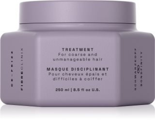 Schwarzkopf Professional Fibre Clinix De-Frizz Treatment maschera lisciante per capelli ribelli e crespi 250 ml