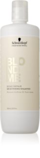 Schwarzkopf Professional Blondme Bond Repair Brightening Shampoo élénkítő sampon szőke hajra