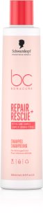 Schwarzkopf Professional BC Bonacure Repair Rescue+ ápoló sampon a károsult hajra