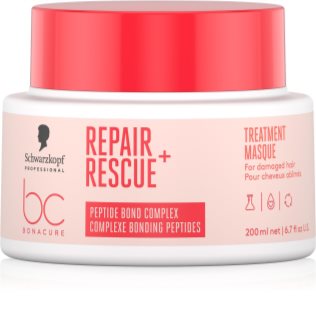 Schwarzkopf Professional BC Bonacure Repair Rescue+ intenzíven tápláló maszk a károsult hajra