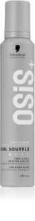 Schwarzkopf Professional Osis+ Curl Soufflé Formschaum für welliges und lockiges Haar 200 ml